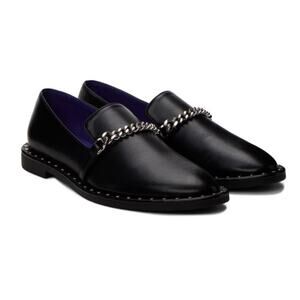 Stella McCartney Falabella Brush Alt Mat Loafers Sz 36